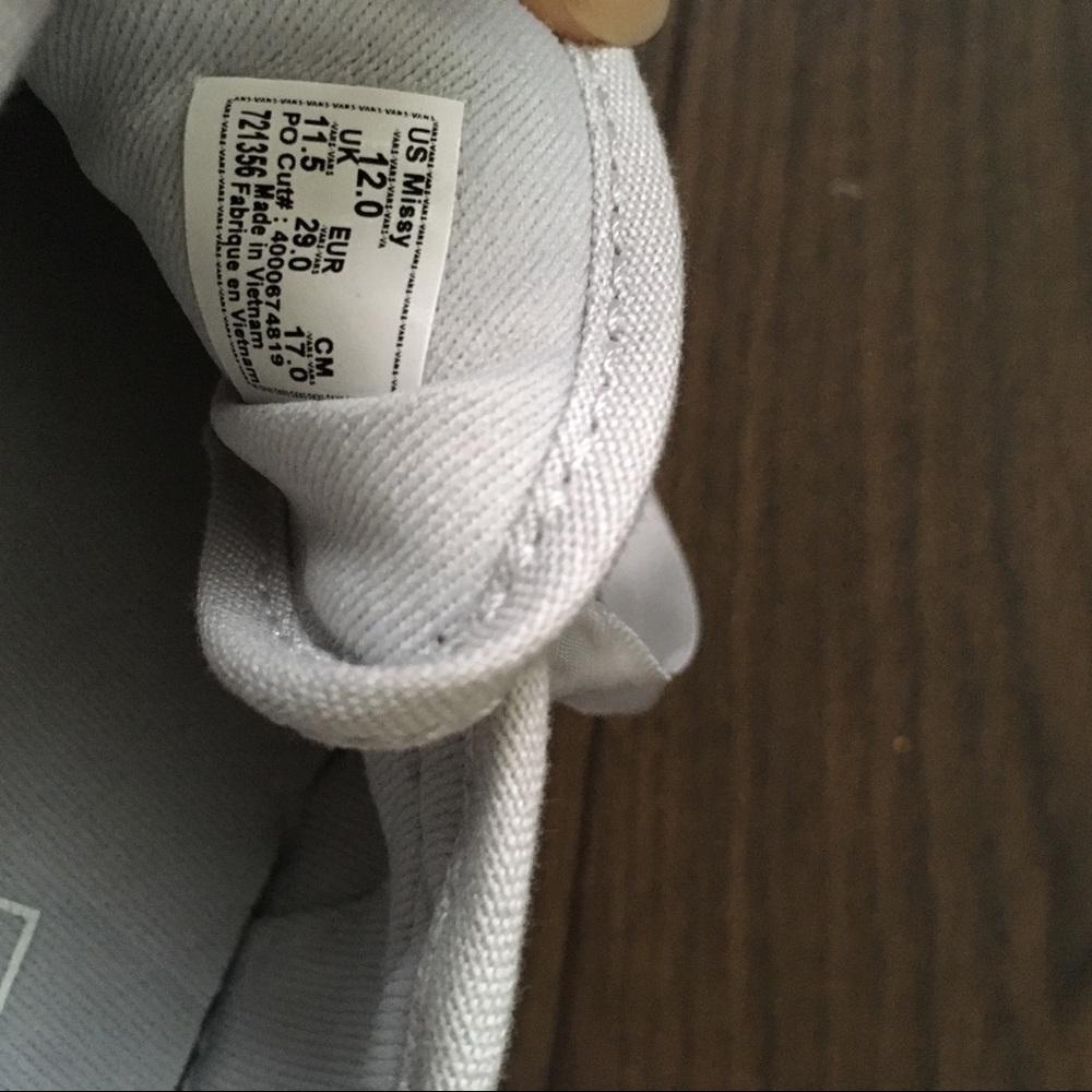 Vans - Ribbon strings sz 12 - Picture 7 of 7